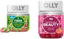 OLLY Fiber Gummy Ring, 5g Prebiyotik Fiber, FOS (Fructo-oligosaccharides), Digestive Support & Undeniable Beauty Gummy, for Hair, Skin, Nails, Biotin, C, Keratin, Chewable Supplement