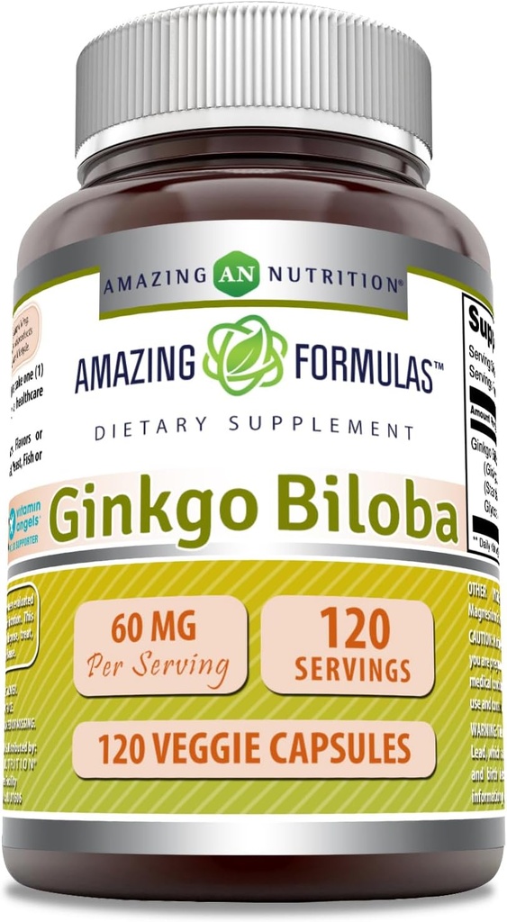 Εκπληκτικές Φόρμουλες Ginkgo Biloba συμπλήρωμα 