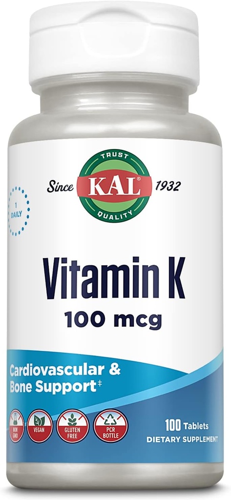 100 Mcg K1 Tablet, 100 Kont
