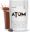Asitis Διατροφή AS-IT-είναι Atom Whey Protein 1kg/35.2 Oz με Digestive Enzymes 