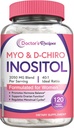 Doktor'un Tarifleri Tamam, Myo-Inositol & D-Chiro Inositol Capsules 2050mg, Ideal 40:1 Mix, Kadınlar için Hormon Dengesi, Ovarian Function & Fertness Desteği, 120 Vegan Caps