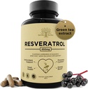 Quercetin & Grape Tohumu ile Tamamlayıcı – 850 mg Herbal Mix, High Potency Polyols & Antioksis for General Wellness, 60 Vegan Capsules