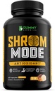 Organik Mushroom Supplement 10in-1, Reishi, Lions Mane, Cordyceps, Chaga, Türkiye Tail, Natural Immune & Cognitive Health Boost, 60 Veggie Capsules