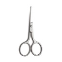 LIVINGO Premium Manicure Rounded Tip Scisssors Çok amaçlı paslanmaz çelik Cuticle Pedicure Beauty Grooming Kit for Nail, Eyebrow, Eyelash, Kuru Skin, Nose Hair 3.5 inç