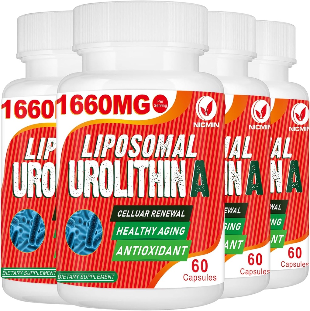 1660MG Ουρολιθίνη Ένα συμπλήρωμα - Λιποσωμική Ουρολιθίνη 240 Κάψουλες