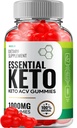 Essential Keto ACV Gummies - Gelişmiş Formula Essential Keto + ACV Kilo Yönetimi Gummies Apple Cider Vinegar Keto Essential ACV Gummies Diyetary Supplement Yorumlar B12 B6 (60 Gummies)