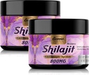 800Mg Shilajit Pure Himalayan Organik, Shilajit en fazla Potency Gold Grade, Shilajit Supplement with 8in-1 Natural Blend & 85+ Trace Minerals for Women, Energy & Immunity,60 Grams(2 Packs)