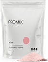 Promix BCAA Post-Workout Energy Powder - 5g Micronized BCAAs, Sugar Free, Plant Based, Vegan, Keto - Strawberry Lemon - 30 Servings (Pack of 1)