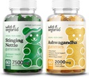 Vahşi ve Organik Nettle Root Gummies & Ashwagandha Gummies