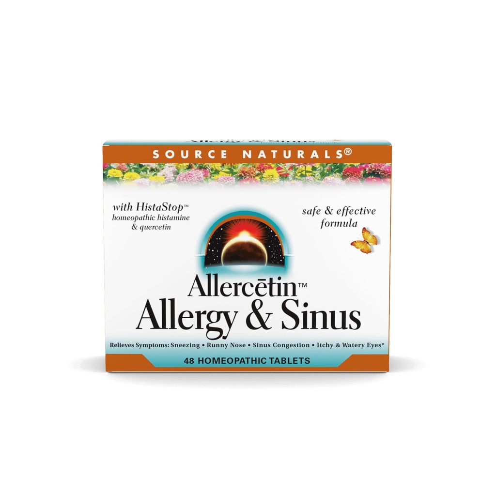 Source Naturals Αλλεργετίνη, Ομοιοπαθητικό - 48 δισκία
