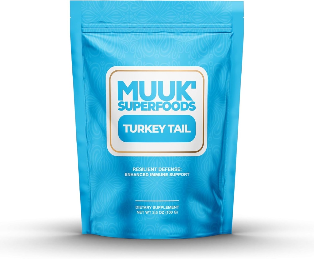 MUUK' SFOODS Organik Türkiye Tail Mushroom Toz