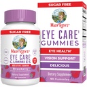 MaryRuth Organics Eye Care Gummies | Yetişkinler ve Çocuklar için Göz Sağlığı Vitaminleri | Lutein ve Zeaxanthin Supplements | for Eyes | Vegan | Non-GMO | Gluten Free | 90 Count Health Vitaminleri