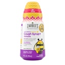 Zarbee's Children's Daytime Honey Cough Syrup + Immune for Kids 2+, Cough Syrup with Soothing Dark Honey, Real Elderberry, Vitamin D & çinko, Drug & Alkol-Free, Berry