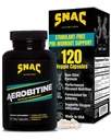 SNAC Aerobitine - Stimulant Free Pre-Workout Supplement for maximum Endurance. Nitrik Çimento ATM, Kan Akışını Geliştir, Fatigue & Termogenic Faydaları azaltır. 120 Veggie Capsules