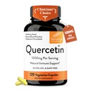 Sandhu'nun Quercetin Vegetarian Capsules 120 Kont ( 1) | Bioflavonoyaks for Immune Support & Respiratory Health, Mevsimsel Alerji Desteği | Erkekler ve Kadınlar için Quercitin