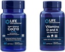 Life Extension Super Ubiquinol CoQ10 gelişmiş Mitochondrial Support & Vitamins D ve K ile Sea-Iodine, Vitamin D3