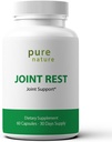 Pure Nature Joint Rest - Glucosamine, Chondroitin, Boswellia, MSM, Turmeric, Bromelain, – 60 Capsules