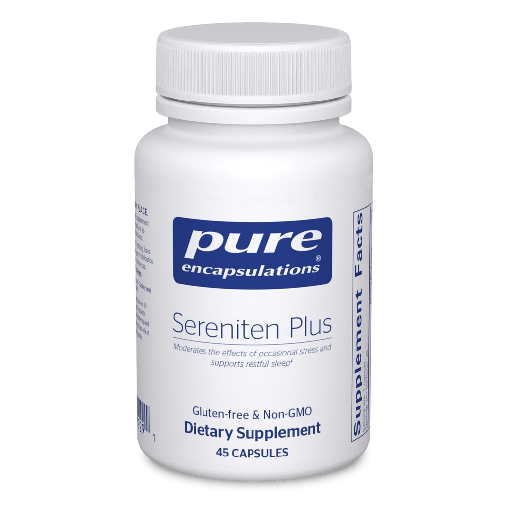 Saf Encapsulations Sereniten Plus | Occasional Stress and Restful Sleep * | 45 Capsules