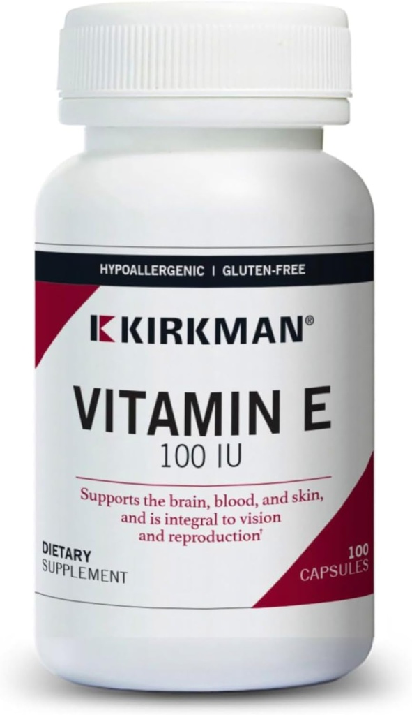 Kirkman Vitamin E 100 IU - Hypoallergenic 