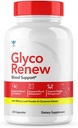 Glyco Renew Blood Support Supplement - GlycoRenew Pills Original Formula Glycogen Clean Advanced Extra Strength, Glycol Renewed Natural Ingredients (60 Caps)