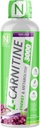 NutraKey L-Carnitine 3000 mg, No Sugar, Gluten Free, Turn into Fuel, (Grape Crush) 31 Servisler