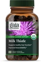 Gaia Herbs Süt Butle - Liver Supplement & Cleanse Support for helping to maintain Health Liver Function* - 120 Vegan Capsules (40-Day Supply)