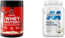 Six Star Elite 100% Whey Protein Plus Vanilla Cream 1.8lbs ve KasTech Grass Fed Whey Protein Toz Vanilla 20g Protein 1.8 lbs