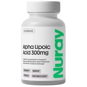 Nuray Alpha Lipoic Acid 300 mg - Sağlıklı Ağlama, Destekler Enerji Üretimi, Proper Nerve Function, Metabolism - 60 Vegetarian Capsules, Gluten-Free Diyetary Supplement