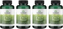 Swanson Premium- Turmeric & Black Pepper - Antioksi, Digestion & Ortak Destek - 90 Veg Caps (4 Pack)