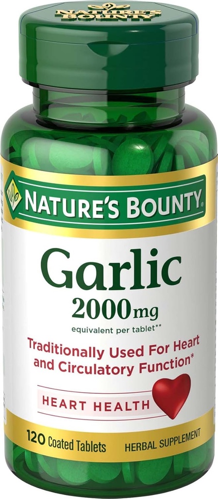 NBTY Gar Odrls 2000mg 24x120 TAB US