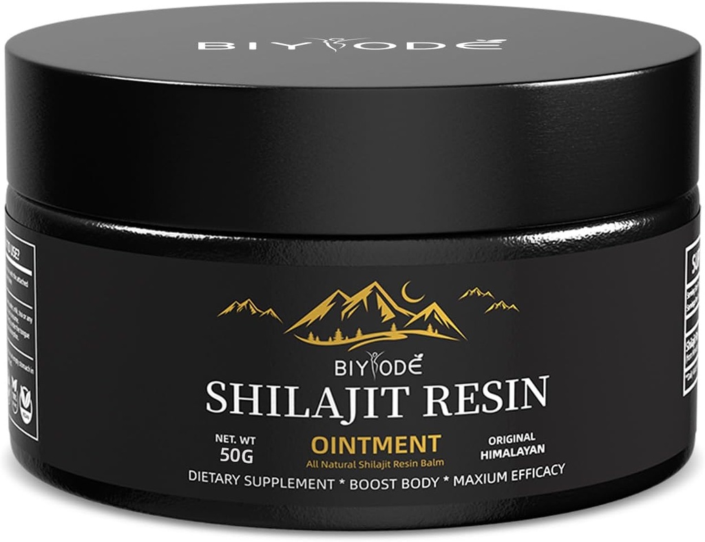 Ιμαλαΐων Pure Shilajit Resin 600mg 100 Σερβίρει με Fulvic Acid & 85+ Trace Minerals Vegan Non-GMO Energy Supplement for Men & Women Ancient Ayurvedic Formula