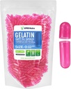 XPRS Nutra Size 0 Empty Capsules - 1000 Count Empty Gelatin Capsules - Pills DIY Capsule Filling - Pure Bovine Pill Gel Caps for Do-It-Yourself Supplements (Azalea Pink)