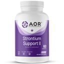 AOR, Strontium Support II, Ορυκτή υποστήριξη για την υγεία των οστών, Vegan, μη ΓΤΟ (60 Caps)