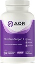 AOR, Strontium Support II, Mineral Desteği Bone Health, Vegan, Non-GMO (60 Caps)
