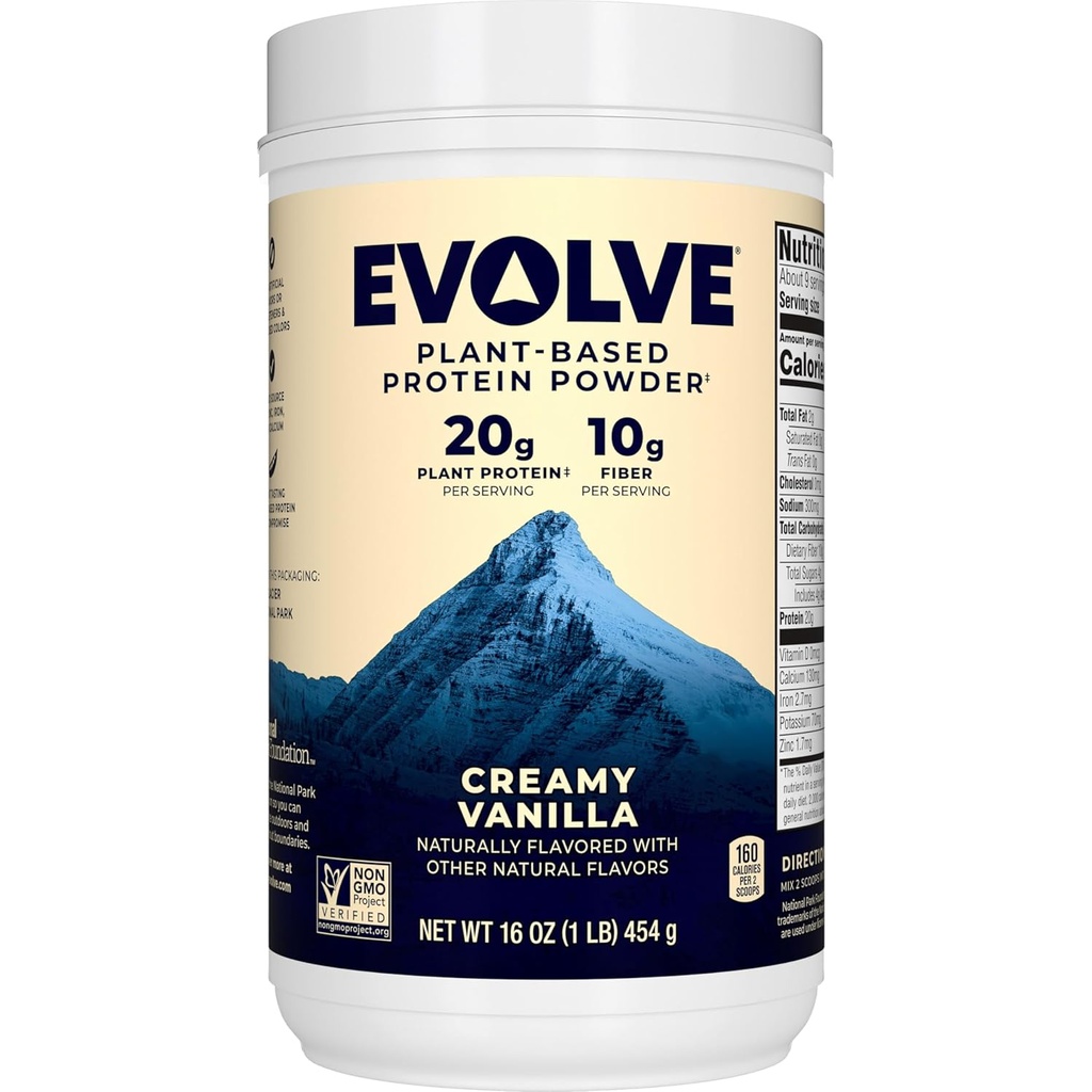 Protein Tozu, İdeal Vanilla, 20g Protein, 1 Pound