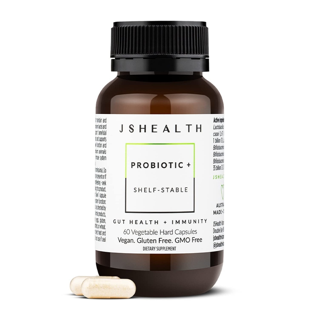 JSSağlık Vitaminleri Gut Health ve Immunity Formula | Kadınlar ve Erkekler için Probiyotikler | Digestive Health ve Immune Desteği için Probiyotikler (60)