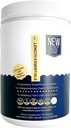 CRISAN Complete Hair Length Essentials Hair Strength Powder Supplement - Sea Moss & Adaptogen Supplement - Βασική ανάμειξη του Complex Vital Adaptogen Superfoods για το μήκος και τη δύναμη των μαλλιών