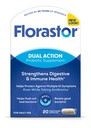 Florastor Probiyotiks for Digestive & Immune Health, 20 Capsules, Women & Men, 1 Probiyotik Worldwide, Flush Out Bad Bakteri & Boost The Good with Our Strain Saccharomyces boulardii