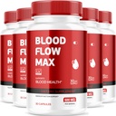 LIVORKA (5 Pack Blood Flow Max, Blood Flow Max Capsules, Blood Flow Max Blood Support, BloodFlow Max, Blood Flow Capsules for Generall Wellness, Blood Flow Max Pills, 150 Capsules for 5 Ay