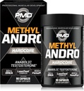 Αθλήματα PMD Μεθυλο Andro με DHEA Ενισχύει την τεστοστερόνη για Lean μυϊκή ανάπτυξη και δύναμη Κερδίζει-Ανόρθωση και την απόδοση προπόνηση-διατροφή συμπλήρωμα (90 κάψουλες χορτοφάγων)