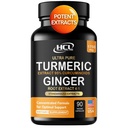 Turmeric Curcumin with Ginger – 1750 mg High-Potency Formula% 95 Standardized Curcuminoids and Ginger Extract – Black Pepper for Advancedd Abors – 60 Vegan Capsules