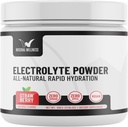 Doğal Elektrolyte Toz | Salt Temel, Gerçek Meyve Suyu! Yapay Malzemeler yok, 3. Parti Test Edildi | 40 Hizmet