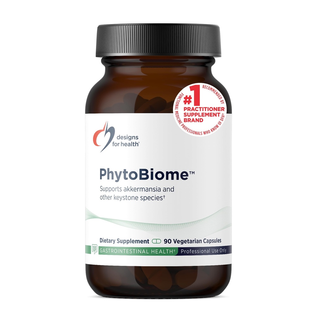Sağlık PhytoBiome için tasarımlar - Polyols Supplement Gut Microbiome Desteği - Genel Gut Health - Digestion Supplement (90 Capsules)