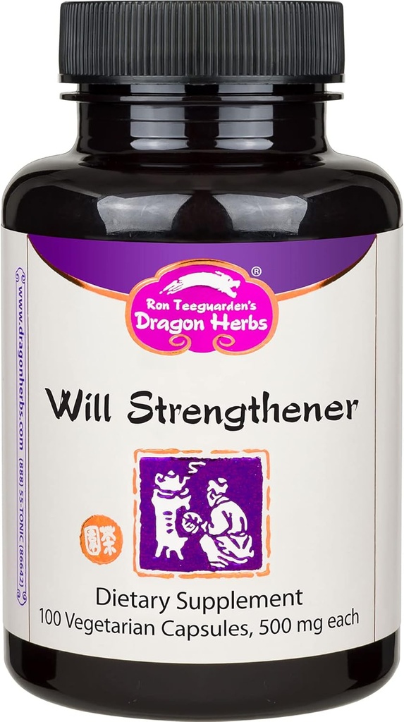 Dragon Herbs Güçlenecek - 500 mg - 100 Vegetarian Capsules