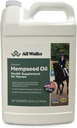 All Walks Hempseed Oil, 1 Gallon, Health Supplement for Horses, Support for Health and Well-Conditioned Skin