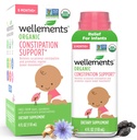 Wellements Organic Constipation Support for 6 Month+ Babies & Toddlers (4 Fl Oz) 