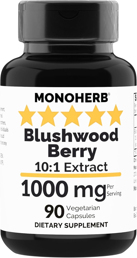 MONOHERB Blushwood Berry Extract 1000 mg - 90 Vegetarian Capsules