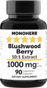 MONOHERB Blushwood Berry Extract 1000 mg - 90 Vegetarian Capsules