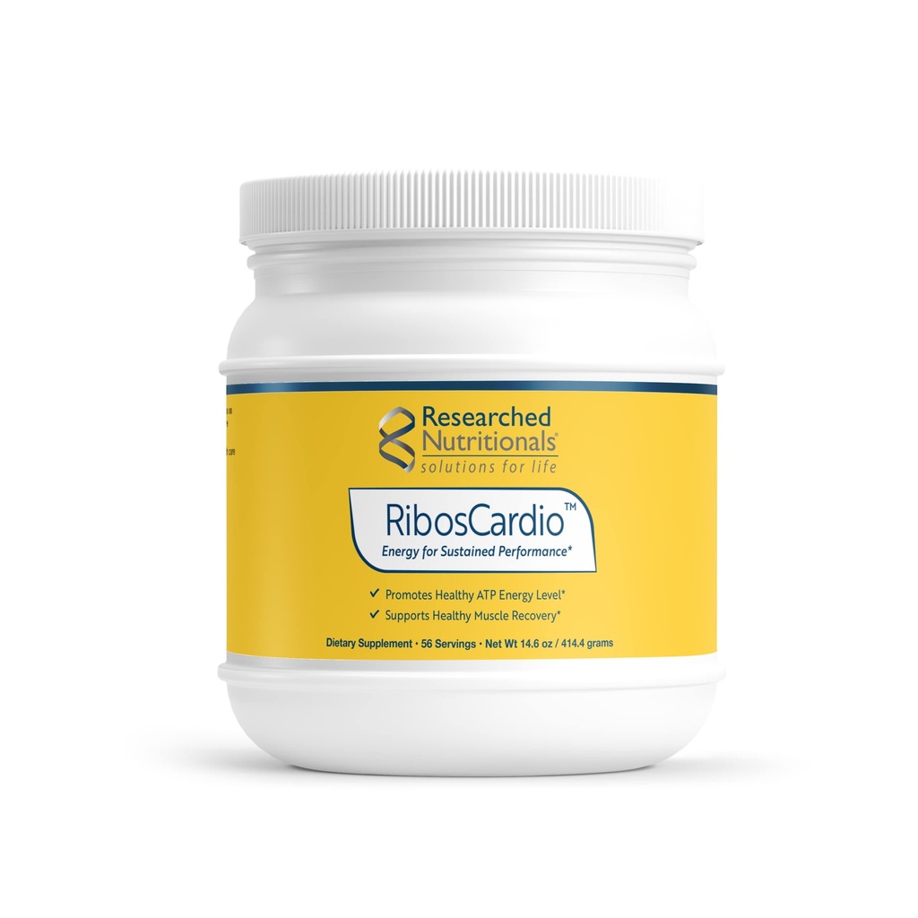 Araştırmalı Beslenme RibosCardio ATP Energy Toz - D Ribose & L Carnitine Supplement with Magnezyum, Malic Acid - Supports Muscle Recovery, Heart Health & Brain Health (41.4 g)