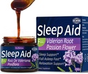 Valerian Root Sleep Aid Syrup, Passion Flower, Hibiscus, Chamomile, Soursop Daha İyi Uyku İçin Bırakıyor, Doğa Uyku Desteği için Sıvı Saçıyor, Gerçeği azaltır. 130gg